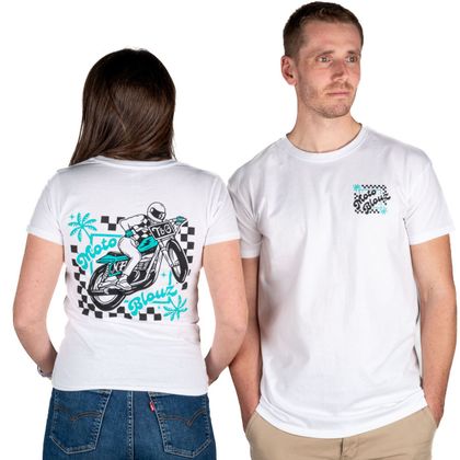Motoblouz X ALYSON from TALONS & GUIDON - - YEARS 20ANS T-shirt - White