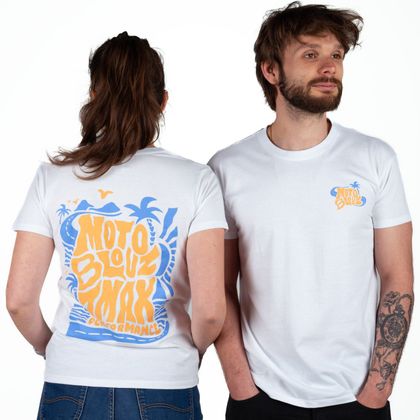 Motoblouz X TMAXFRANCE - MANN - JAHRE ALT 20ANS T-Shirt - Weiß