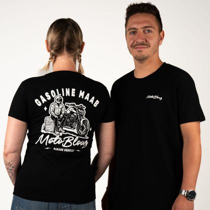 Motoblouz X GASOLINE - FEMME - 20ANS T-shirt - Black