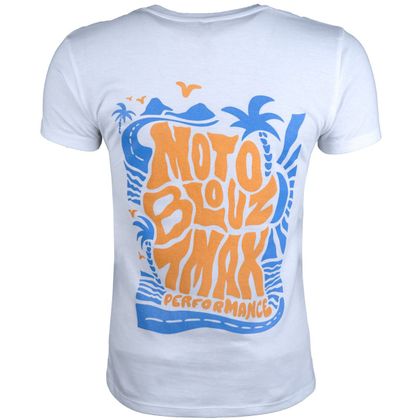 T-Shirt Motoblouz X TMAXFRANCE - FEMME - 20ANS - Blanc