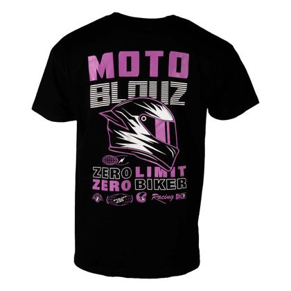 T-Shirt Motoblouz X ZERO BIKER - HOMME - 20ANS - Noir