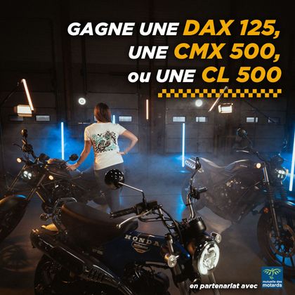 Motoblouz X ALYSON from TALONS & GUIDON - - YEARS 20ANS T-shirt - White