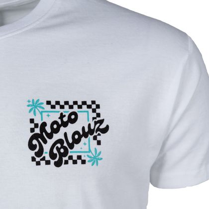 Motoblouz X ALYSON from TALONS & GUIDON - - YEARS 20ANS T-shirt - White