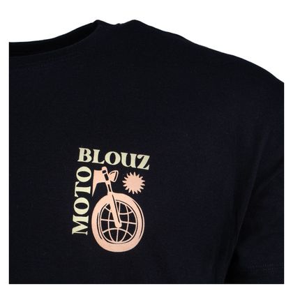 Motoblouz X MOTORRADFAHRERIN - FRAU - 20 JAHRE ALT T-Shirt - Schwarz