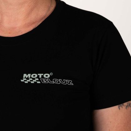T-Shirt Motoblouz X MXTEST - FEMME - 20ANS - Noir