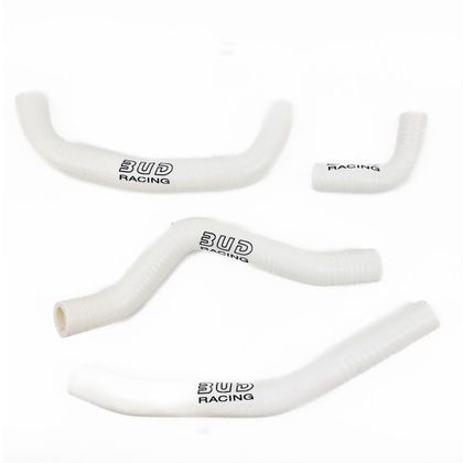 Durites de radiateur Bud Racing "Y" - Blanc