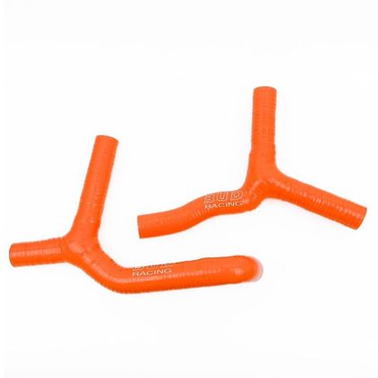 Bud Racing Radiatorslangen - Oranje