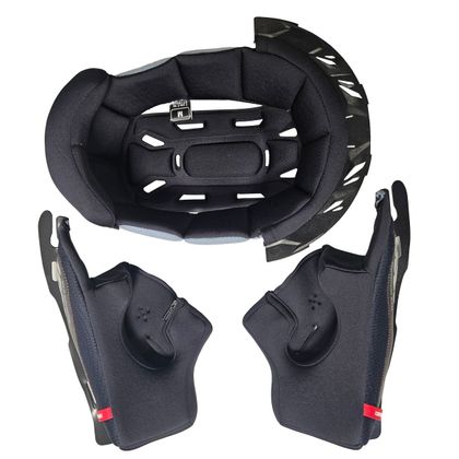 Scorpion Exo EXO-1500 AIR Wangenmousse en hoofddeksel - Zwart
