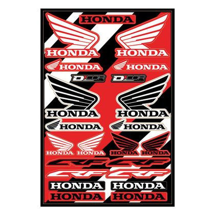 Adesivi Moto D'cor Lamina  Honda Cor2 - Rosso