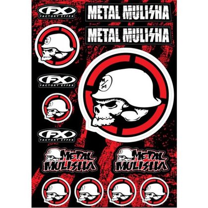 Stickers Factory Effex METAL MULISHA universel