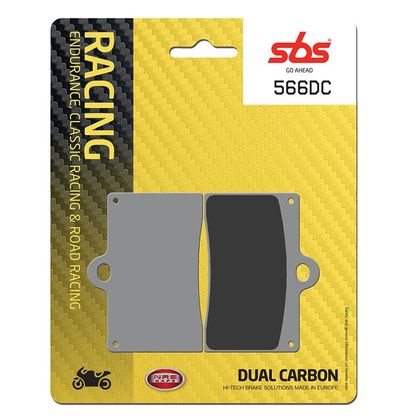 Plaquettes de freins SBS 566DC Racing carbon avant