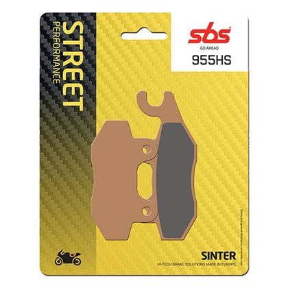 Pastillas de freno SBS 955HS delanteras de metal sinterizado