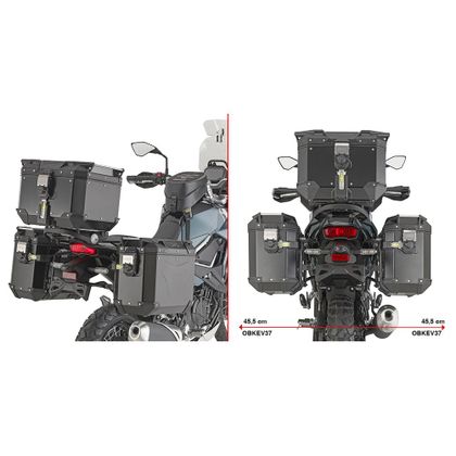 Givi PL ONE FIT MONOKEY CAM SIDE Kofferhouder