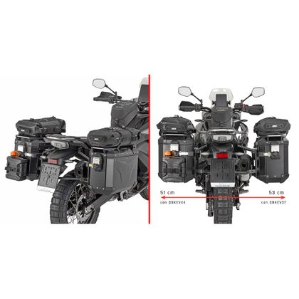 Givi PL ONE FIT MONOKEY CAM-SIDE Bagageholder