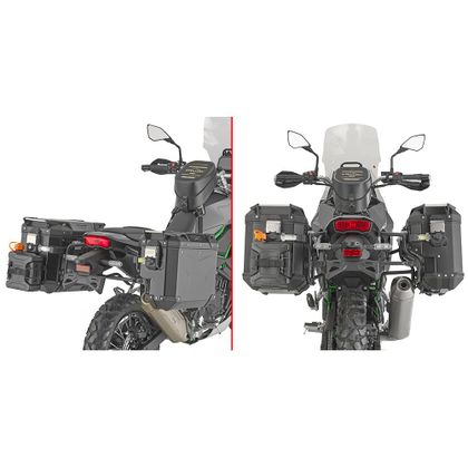 Support valises Givi PL ONE FIT MONOKEY CAM SIDE AVEC DEGAGEMENT