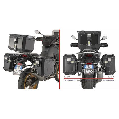 Givi PL ONE FIT MONOKEY NOKZIJDE TREKKER OUTBACK Koffersteun