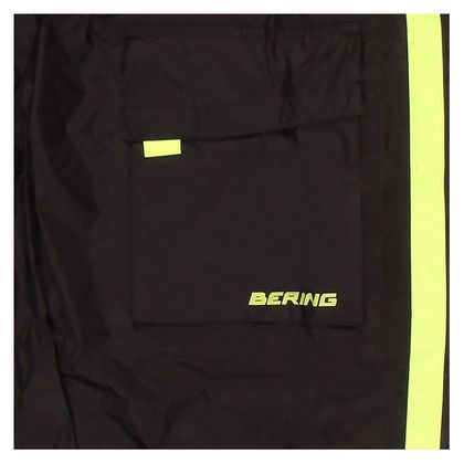 Pantaloni antipioggia Bering CHICAGO FLUO - Nero / Giallo