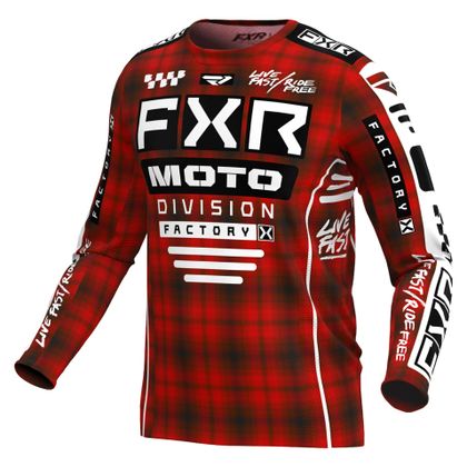 Camiseta de motocross FXR YOUTH PODIUM 24 - Rojo Ref : FXR0476 