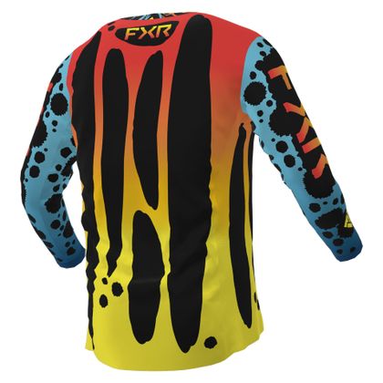 Camiseta de motocross FXR YOUTH PODIUM - Multicolor