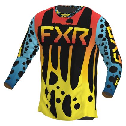 Camiseta de motocross FXR YOUTH PODIUM - Multicolor Ref : FXR0399 