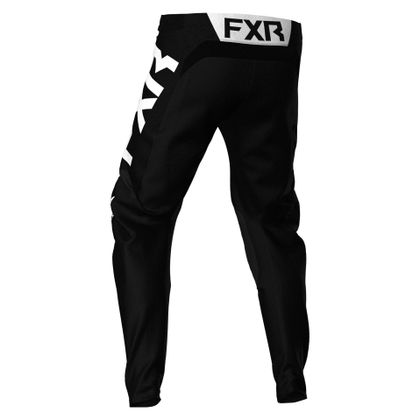 Pantalón de motocross FXR PODIUM BLACK/WHITE 2021