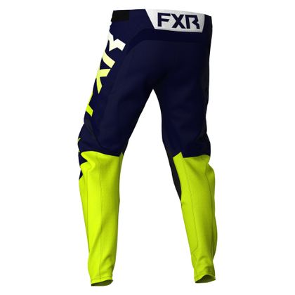 Pantalón de motocross FXR PODIUM NAVY/HI VIS/WHITE 2021