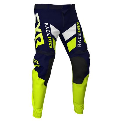 Pantalón de motocross FXR PODIUM NAVY/HI VIS/WHITE 2021 Ref : FXR0026 