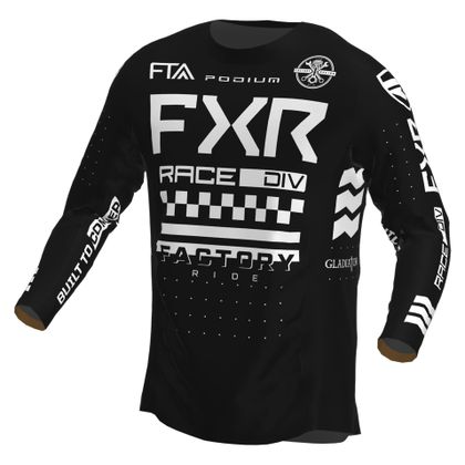 Camiseta de motocross FXR PODIUM GLADIATOR 2023 - Negro Ref : FXR0384 