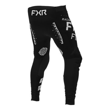 Pantaloni da cross FXR PODIUM GLADIATOR BLACK/WHITE 2022 - Nero / Bianco