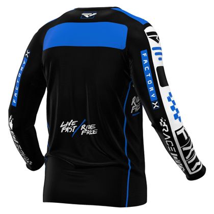 Camiseta de motocross FXR PODIUM GLADIATOR 24 2024 - Negro / Azul