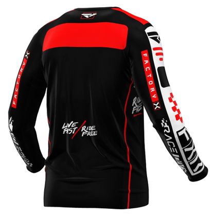 Camiseta de motocross FXR PODIUM GLADIATOR 24 2024 - Negro / Rojo
