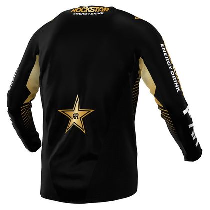 Camiseta de motocross FXR PODIUM ROCKSTAR 2022 - Negro