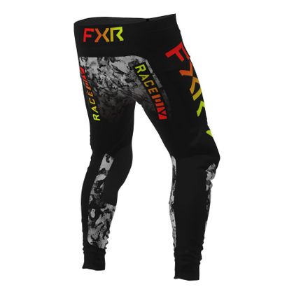 Pantalón de motocross FXR PODIUM ACID INFERNO 2022 - Negro