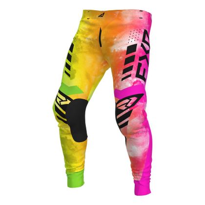 Pantalón de motocross FXR PODIUM ACID SHERBERT ENFANT - Multicolor Ref : FXR0198 