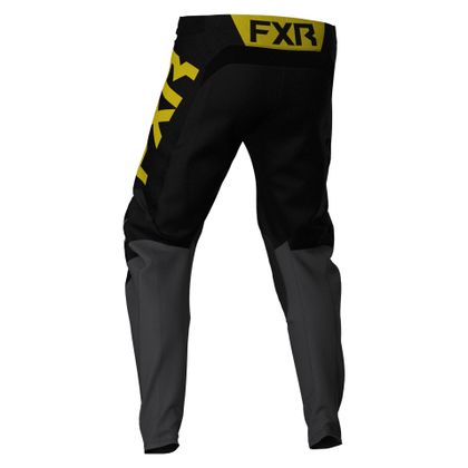 Pantalón de motocross FXR PODIUM BLACK/CHAR/RUST/GOLD 2021