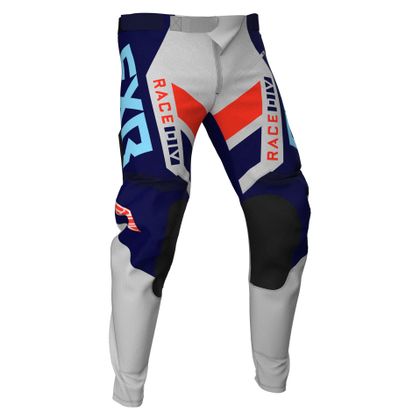 Pantalón de motocross FXR PODIUM GREY/NAVY/NUKE/SKY 2021 - Gris / Azul Ref : FXR0049 
