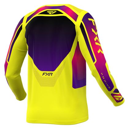 Maillot cross FXR PODIUM RELAY RAZZ 2026 - Jaune / Violet