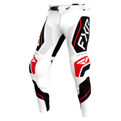 Pantalon cross FXR PODIUM RELAY 2026 - Blanc / Noir Ref : FXR1638 
