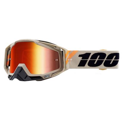 Gafas de motocross 100% RACECRAFT POLIET - PANTALLA IRIDIUM ROJO 2020 Ref : CE0756 / NPU 