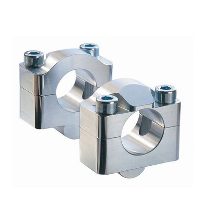 Pontet de guidon AFAM PU22H-S - TYPE HAUT 22MM - SILVER Universel