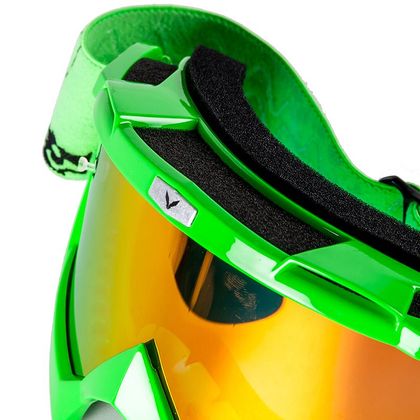 Gafas de motocross Prov VISION GREEN IRIDIUM 2018 - Verde