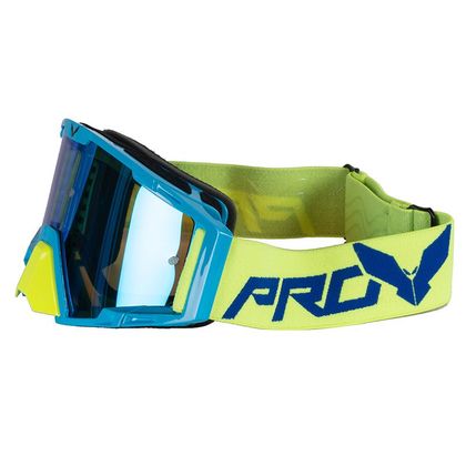 Gafas de motocross Prov GRAVITY LIGHT BLUE / YELLOW 2020 - Azul Ref : POV0029 / POV0029CO41654 