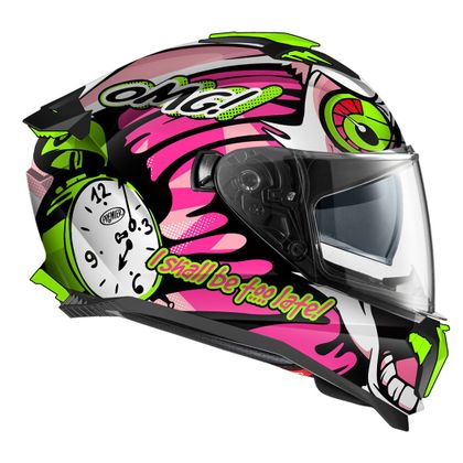 Casque intégral Premier TYPHOON BU 18 BM - Noir / Rose