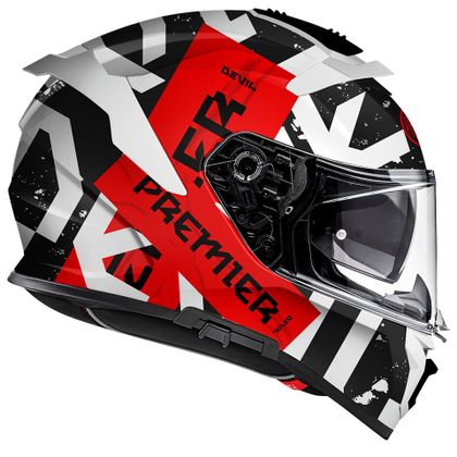 Premier DEVIL TP 92 Integraalhelm - Zwart / Wit