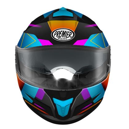 Premier EVOLUZIONE RT 9 BM Integraalhelm - Blauw / Roze