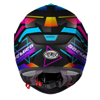 Premier EVOLUZIONE RT 9 BM Integraalhelm - Blauw / Roze