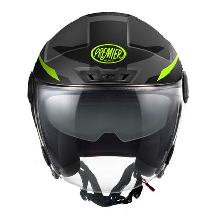Casque jet Premier CITY FLY EVO FA - Jaune