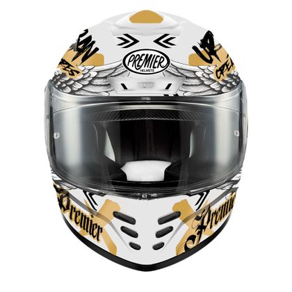 Premier MONZA EVO HA Integraalhelm - Wit / Zwart