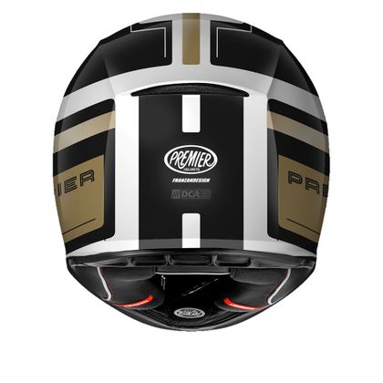 Premier COMMANDER DA Integraalhelm - Zwart / Wit