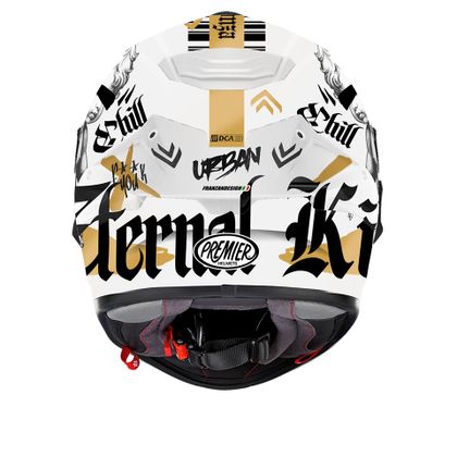 Premier MONZA EVO HA Integraalhelm - Wit / Zwart